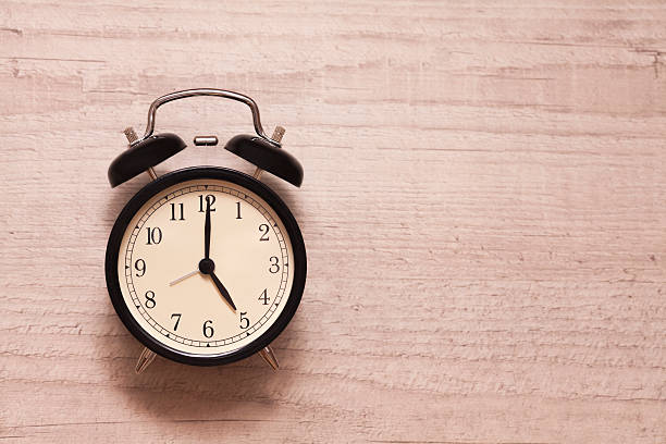 Reloj marcando tiempo de descanso